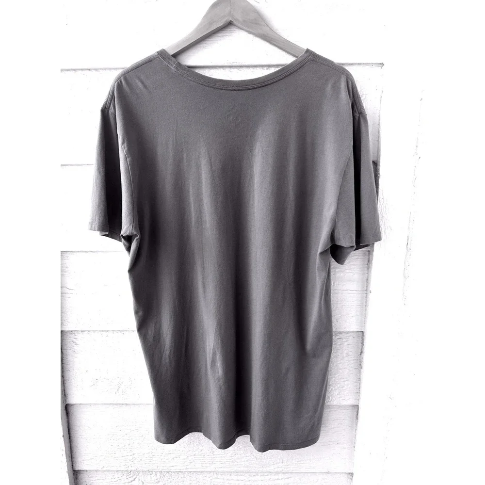 Nike Air‎ Jordan I'm Back 45 Graphic Print Shirt Steel Blue Gray Mens M